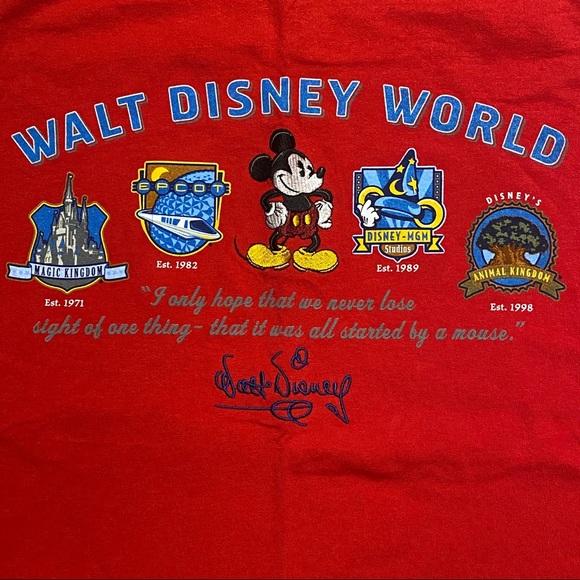 Vintage Walt Disney World Top - Picture 2 of 7